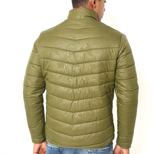 Chaqueta acolchada elegante de invierno para hombre de alta calidad, elegante tela de lona con capucha y cuello levantado multicolor hecha en Pakistán - Product Image 5