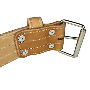 Wholesale Customized Cowhide Power <b>Lifting</b> Belt Breathable Gym Waist Support with New Design Leather <b>Weight</b> <b>Lifting</b> <b>Equipment</b> - Product Image 6