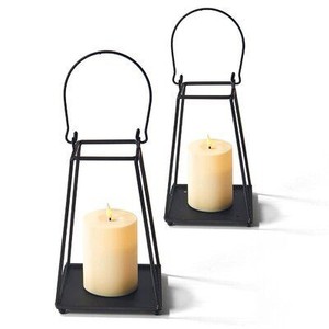 Farol Decorativo de Metal de la Mejor Calidad con Borde con Acabado Negro para Decoración de Hogar de Lujo, Venta al por Mayor - Product Image 1
