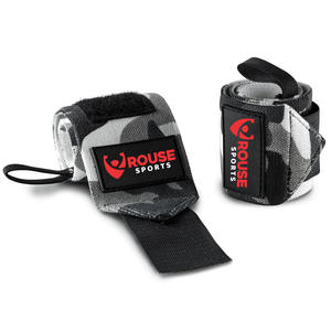 Premium Weight Lifting <b>Wrist</b> Wraps Adjustable Gym <b>Wrist</b> <b>Support</b> Straps for Powerlifting Fitness & Training Custom Logo Available - Product Image 2