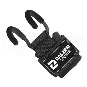 OEM ODM Personalizado Neopreno Acolchado Levantamiento Muñequeras Ganchos de levantamiento de pesas personalizables Empuñaduras de levantamiento de pesas Levantamiento de pesas - Product Image 4