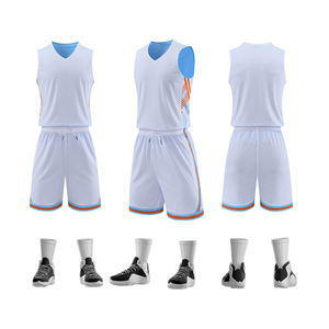 Sublimación malla en blanco baloncesto Jersey personalizado hombres Reversible personalizado baloncesto uniforme para hombres conjunto Jersey ropa de baloncesto - Product Image 6