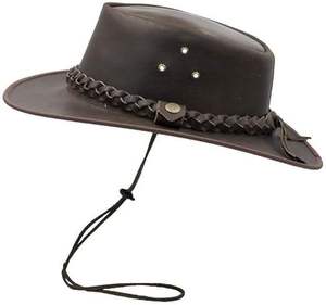 Chapeau en cuir de luxe résistant aux intempéries, ultra durable et conçu pour le style, le confort et les grands espaces - Product Image 3