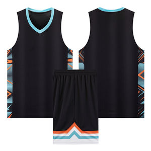 Uniforme de baloncesto de malla reversible para hombres y jóvenes, transpirable, personalizado, sublimado, impreso, logotipo, ropa deportiva - Product Image 3