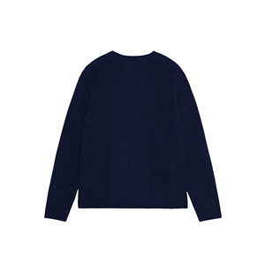 Pull en maille classique respirant à col rond tendance pour homme, coupe décontractée tendance, vêtements décontractés légers, pull pour homme - Product Image 4