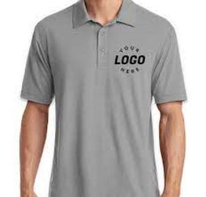 Camiseta Polo de algodón 100% Heavy Wight para hombre, Camiseta de algodón liso de gran tamaño con manga corta, Camiseta de algodón con logotipo impreso personalizado - Product Image 3