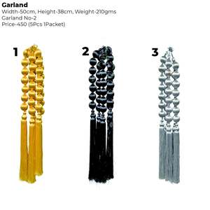 <b>Artificial</b> <b>Flower</b> Silk Garland AFF-Garland-2.1 Price Rs.950/10pcs {Different colors are available} - Product Image 2