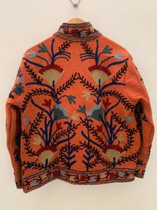 Vêtements pour femmes TNT Floral Suzani Broderie Veste Vêtements d'hiver Veste Femme Manteau TNT Tissu Suzani Veste - Product Image 5