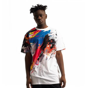 เสื้อยืดสำหรับผู้ชายเสื้อกีฬาพิมพ์ลาย - Product Image 2