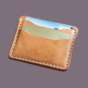 Businessmen ที่ใส่บัตรหนังแท้สำหรับผู้ชายและผู้หญิงกระเป๋าสตางค์แบบลายไม้มีสไตล์สำหรับใส่นามบัตร - Product Image 6