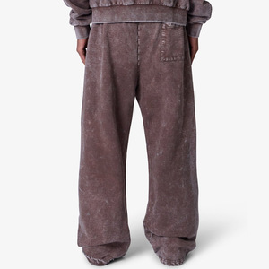 Vintage Sun Faded Hoodie Acid Wash Hoodies para hombres Acid Wash Flare Sweat Pants para hombres low moq personalizar sunfade men Jogger - Product Image 4
