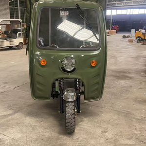 Tricycle motorisé haut <span class=keywords><strong>de</strong></span> gamme 200cc avec toit et siège |   Tricycle à essence <span class=keywords><strong>de</strong></span> 2,0 m avec grande benne et bâche - Product Image 1