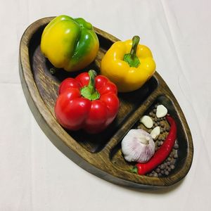 ถาดเสิร์ฟไม้อะคาเซียถาดตกแต่งสำหรับห้องนั่งเล่นและห้องครัวผลิตจากเวียดนาม - Product Image 4