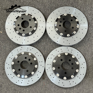 Discos de Freno de Cerámica de Carbono CCB de Larga Duración, 350x34 mm, para Reemplazar los Discos de Acero Originales para Cayenne Coupe 2020, 911 Carreras <span class=keywords><strong>Cabriolet</strong></span> - Product Image 4