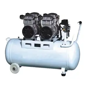 AC POWER 1HP 0.75HP Motor 30liter 50liter Dental Oil Free Oilless Air Compressor