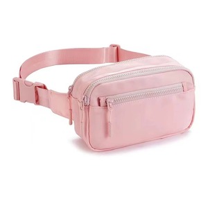 High Quality Unisex Fashion Designer Waist Bag Zipper Closure for Sports Adjustable Waterproof for Outdoor Activities Running - Product Image 1