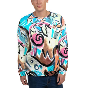 Sweat-shirt d'hiver pour homme à fermeture éclair, impression par sublimation, vente chaude - Service OEM, couleurs personnalisées, 100% coton thermique - Product Image 5