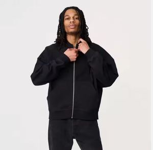 Sudadera con capucha de gran tamaño con cremallera completa para hombres y mujeres cómoda y elegante, perfecta para el clima frío y el uso diario - Product Image 2