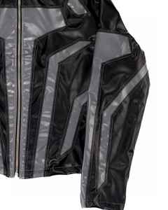 Nouvelle veste en cuir courte à la mode pour femmes grande taille personnalisée OEM vente en gros avec broderie directe du fabricant - Product Image 3