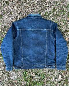 Chemise en jean à manches longues de qualité supérieure pour hommes Nouvelle tendance en coton avec bordure lavée - Product Image 2