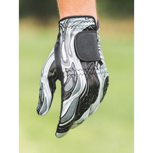 Gant de golf pour hommes le plus vendu avec marqueur magnétique 1 pièce pour gaucher, gant de golf blanc remplaçable en tissu respirant doux de qualité supérieure - Product Image 5