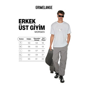 GRIMELANGE MORGES เสื้อยืดคอกลมผ้าฝ้ายออร์แกนิก 100% สำหรับผู้ชาย พิมพ์ลายซิลิโคน ทรงปกติ - Product Image 6