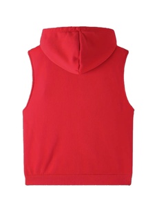Débardeur de sport pour homme de haute qualité, mélange polyester/coton, respirant, en molleton, séchage rapide, fermeture éclair. - Product Image 2