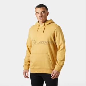 Sudadera con Capucha de Algodón Gruesa y Cálida para Hombre, Estilo Urbano de Invierno, Color Sólido, Talla Personalizada, Venta al por Mayor - Product Image 1