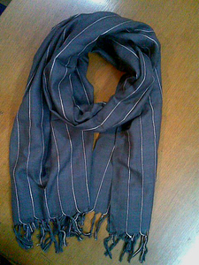 ชุดผ้าพันคอผ้าฝ้ายและเส้นใยวิสคอสแบบยาวธรรมดาสำหรับผู้ใหญ่อุปกรณ์สวมใส่หลากสี - Product Image 5