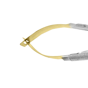 Castroviejo ที่ใส่เข็มสแตนเลสพร้อมปลายโค้ง TC 14ซม. ชุดเครื่องมือผ่าตัดด้วยมือ - Product Image 6