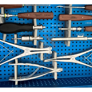 Meilleur prix d'usine pour un ensemble d'instruments de plaque de fixation orthopédique pour le pied et la cheville, certifié ISO, instrument orthopédique par Surgiright - Product Image 1