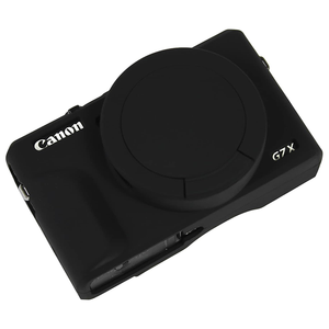 Dành Cho <span class=keywords><strong>Canon</strong></span> Cho PowerShot G7X Mark II Vỏ Máy Ảnh Có Thể Tháo Rời Nắp Ống Kính Silicon Nhẹ Cao Su Mềm Silicon Cho - Product Image 2