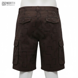 Factory Direct Sale Men <b>Elastic</b> <b>Waist</b> <b>Short</b> Pants Quality Cotton <b>Cargo</b> Casual <b>Shorts</b> Cheap <b>Cargo</b> <b>Shorts</b> For Men Breathable Men - Product Image 2