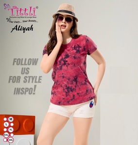 Apparel & <b>Accessories</b> Western Wear Hojiyari Ladies T-Shirt Top Regular Wear Collection for Worldwide Supply From India - Product Image 5