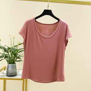 Women Modal <b>Tshirt</b> O Neck <b>Sleeveless</b> Solid Color Basic Tee Tops Loose Summer Fashion T-shirt for men - Product Image 4