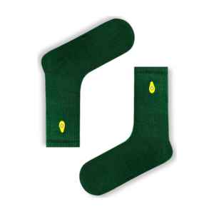 Calcetines Unisex de 5 Pares con Estampado de Frutas Bordado, Transpirables, de Nailon, Talla Única, Diseño Jacquard Transparente, Personalizados para Uso Diario en Primavera - Product Image 4