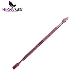 Pousse-cuticules en acier inoxydable, outil professionnel de manucure et pédicure, kit de soin des ongles pour salon, par Innovamed - Product Image 4