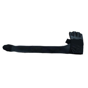 Medio dedo entrenamiento gimnasio ejercicio mujeres hombres cuerpo Fitness ajustable muñeca entrenamiento Correa levantamiento de pesas Fitness guantes - Product Image 2