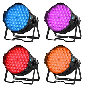 ไฟพาร์ LED RGB 54x3W ใหม่เอี่ยม ปรับแต่งได้สำหรับงานดีเจ แสงเวที พร้อมส่งแบบ OEM - Product Image 4