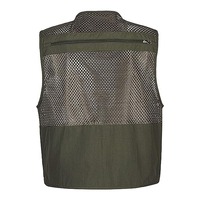 Professionnel personnalisé coton Polyester hommes Multi poches Cargo utilitaire gilet vêtements de travail gilet Sport gilet Multi poches gilet