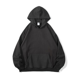 Top vente hommes sweats à capuche 100% coton Quickdry automne porter Streetwear sweats à capuche coupe ample hommes vêtements Logo personnalisé - Product Image 6