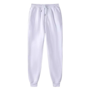 Pantalon de survêtement pour homme en molleton 100% coton, écologique, respirant, coupe-vent, anti-boulochage, pour la salle de sport, les entraînements, les sports de plein air, le jogging - Product Image 5