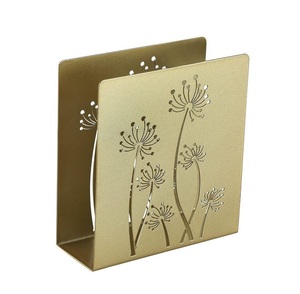 Vente chaude porte-serviettes de qualité supérieure porte-mouchoirs en métal design vintage pour les stations café ware table porte-serviettes décoratif - Product Image 1