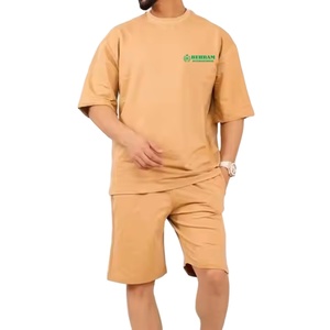 T-shirt pour homme de haute qualité 100% coton, coupe ample décontractée pour l'été, col rond, manches courtes, écologique et respirant - Product Image 3