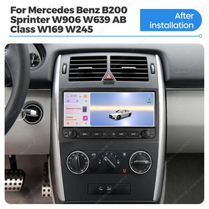 Reproductor Multimedia para Automóvil Android MEKEDE, Sistema de Navegación Estéreo de 10.26 Pulgadas para <span class=keywords><strong>Mercedes</strong></span> Benz B200 <span class=keywords><strong>Sprinter</strong></span> W906 W639 Clase AB W169 W245 - Product Image 4