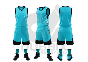 Ensemble de vêtements de sport personnalisés pour hommes, dernière collection, OEM, impression vierge, maillot de basket-ball réversible, uniforme, XS XL, respirant, vêtements pour filles - Product Image 2