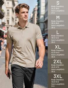 Chemise pour homme Signature, tissu piqué uni, ODM, respirant, toucher doux, flux d'air, mouvement flexible, confort quotidien, coupe moderne - Product Image 6