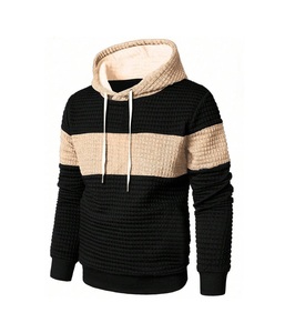 ขายส่งเสื้อสวมหัวรูด Drawstring สําหรับผู้ชายสูง OEM ที่กําหนดเอง Hoodies สไตล์สตรีทแวร์เสื้อกันหนาวหมวกสําหรับผู้ชาย - Product Image 1