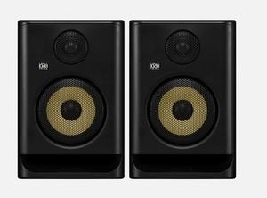 Moniteur de studio amplifié KRK édition spéciale BLACK RP5-G4 Rokit 5 génération 4 - Product Image 4