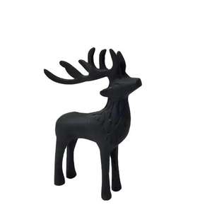 Modern Aluminum Christmas Sculpture Elegant Metal Decorative Accessory for Office Table Top or Living Room - Product Image 1